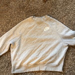 Nike gray pullover